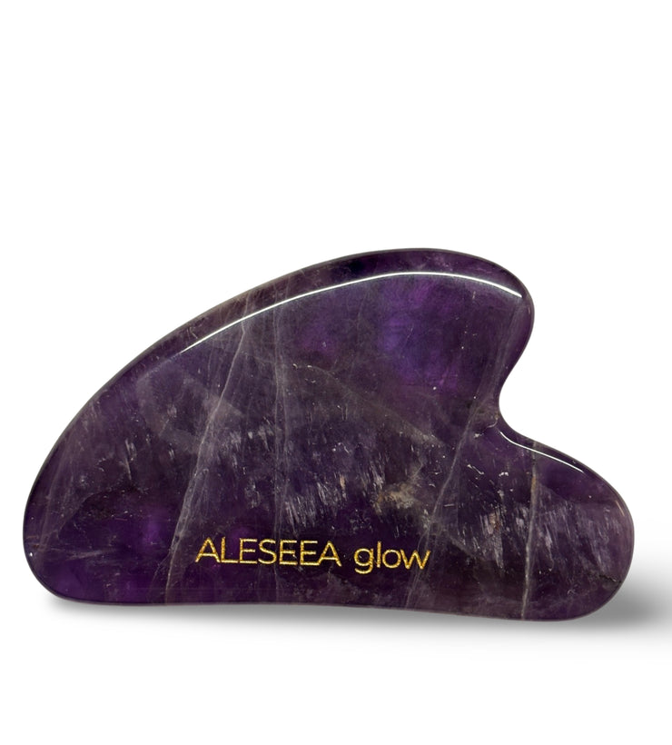 Gua Sha Amethyst Handmade