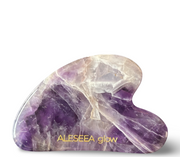 Gua Sha Amethyst Handmade